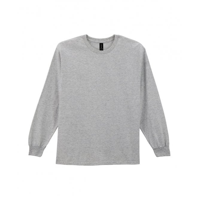 Ultra Cotton™ Adult Long Sleeve T-Shirt Code: 2400 sport grey
