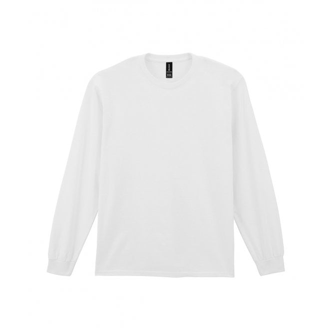 Ultra Cotton™ Adult Long Sleeve T-Shirt Code: 2400 white