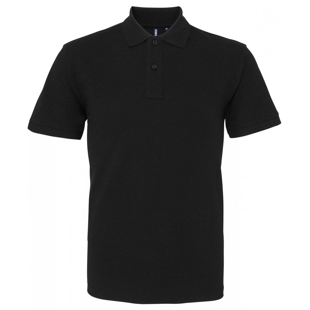 Asquith & Fox Men's Polo black