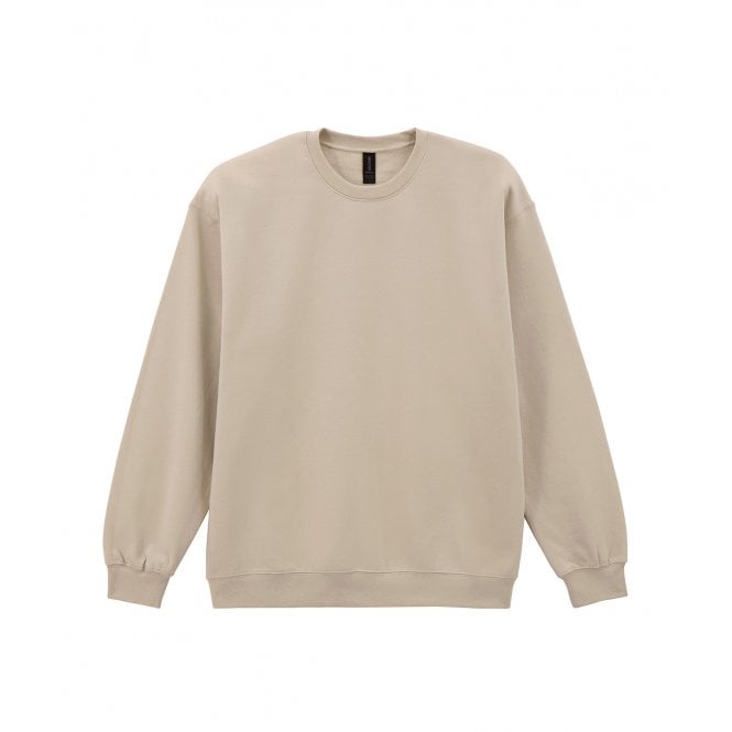Softstyle™ Midweight Fleece Adult Crew Neck Code: SF000 sand
