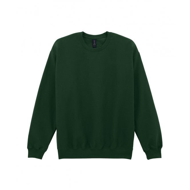 Softstyle™ Midweight Fleece Adult Crew Neck Code: SF000 green